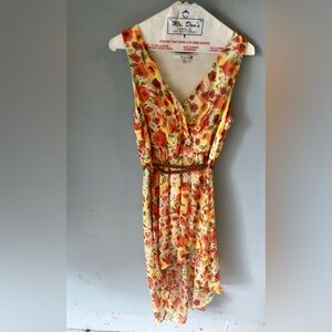 Women’s Asymmetrical Floral Dress